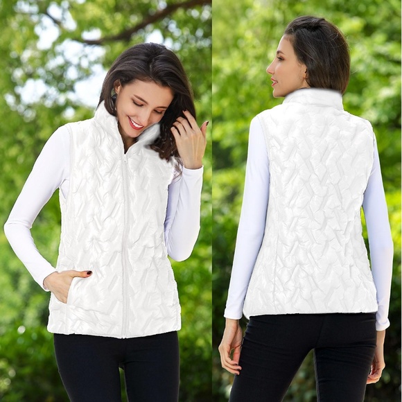 TANGERINE BNWT Puffer Vest Quilted Black - Picture 3 of 8